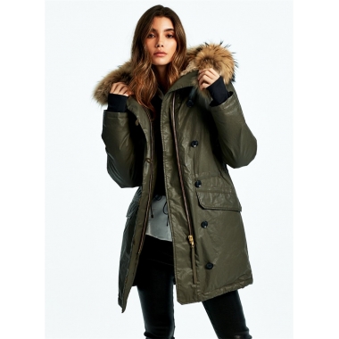 Women's Long sleeve winter down parka FO20-0080