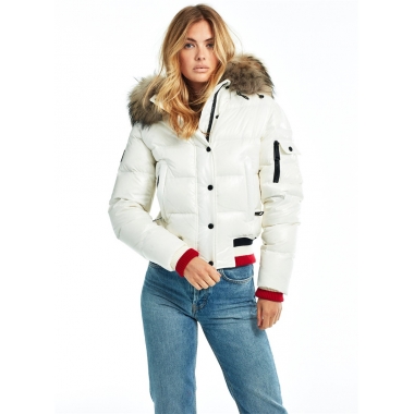 Women's Long sleeve winter bomber down jacket FO20-0069