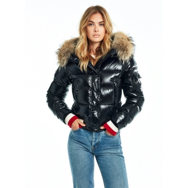 Women's Long sleeve winter bomber down jacket FO20-0069