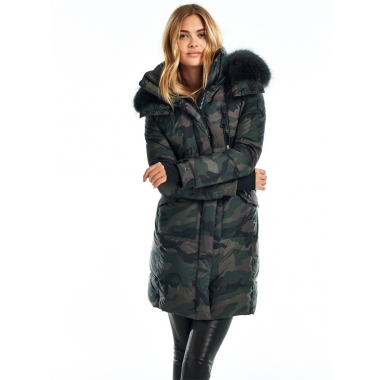 Women's Long sleeve winter down coat FO20-0043