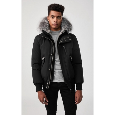 Men's Long sleeve winter bomber down jacket FO20-0123